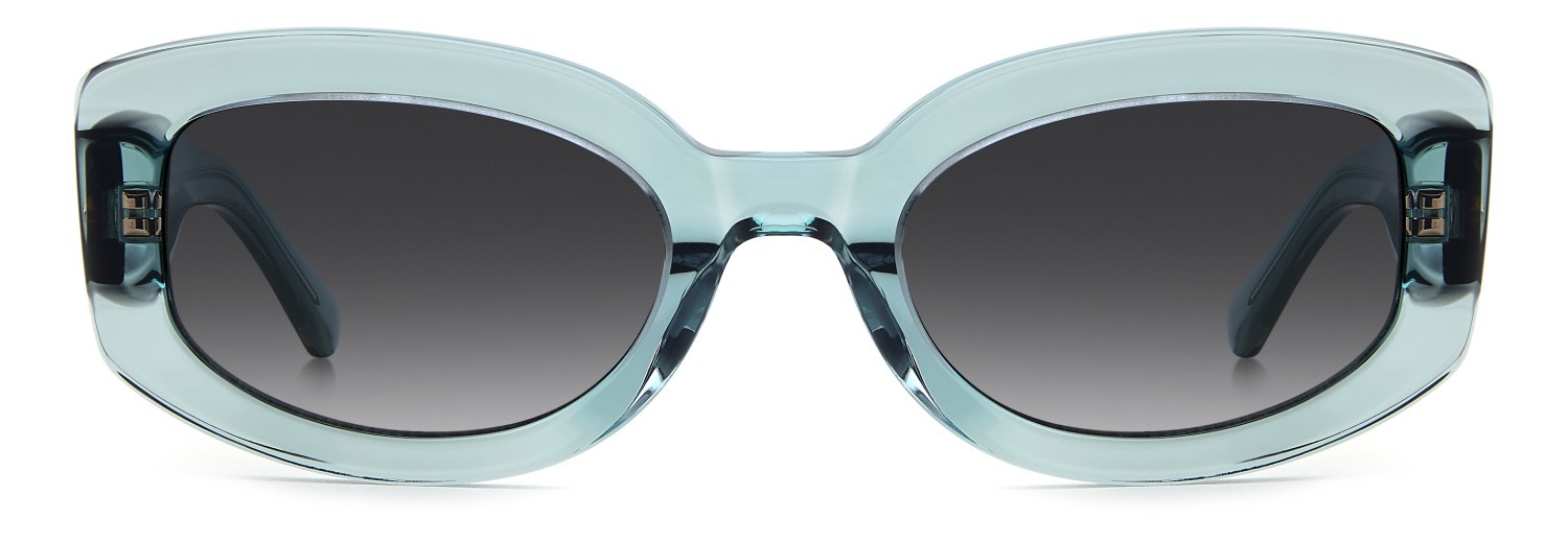 Sonnenbrillen Kate Spade Ks Ailey 2/G 208904 6CR 9O farbe sage form rechteckig gläser dark grey shaded