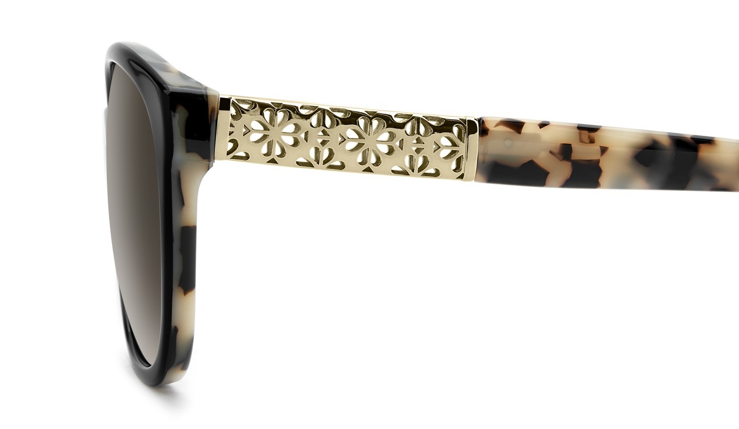 Sunglasses Kate Spade Ks Geneva 2/G 208905 WR7 HA color black havana shape oval lenses brown shaded