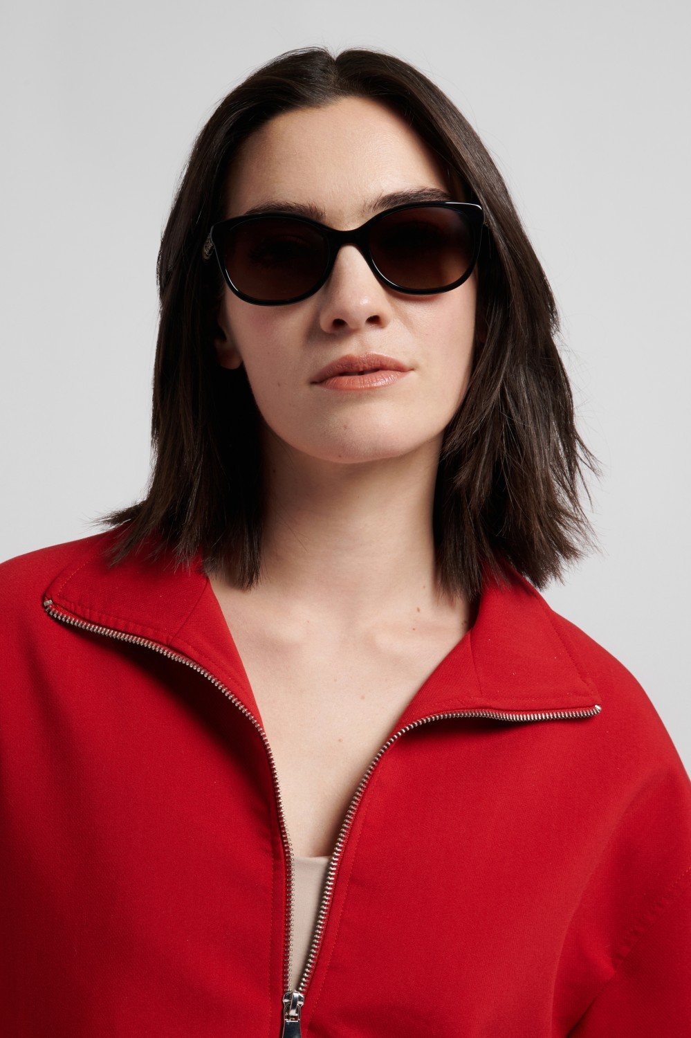 Sunglasses Kate Spade Ks Geneva 2/G 208905 WR7 HA color black havana shape oval lenses brown shaded