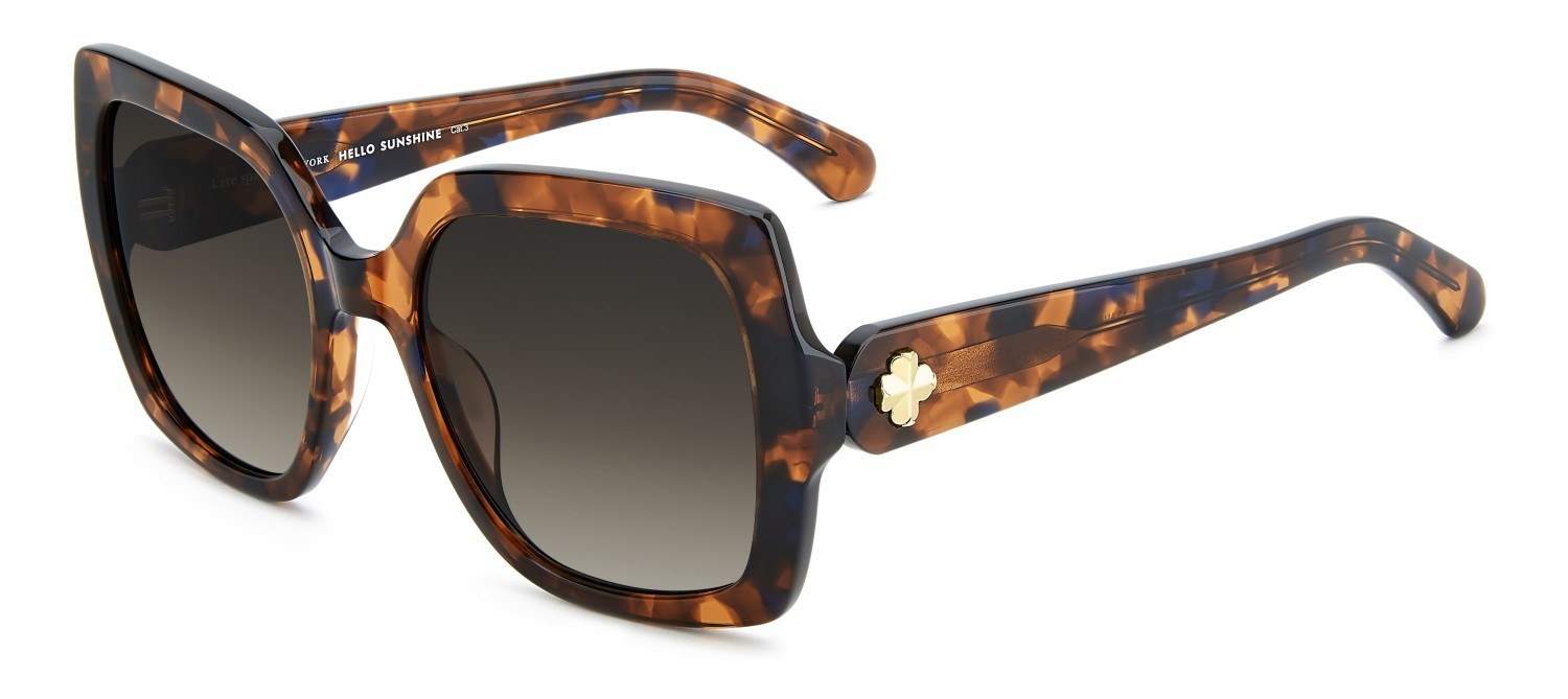 Sunglasses Kate Spade Ks Amaya 2/G 208906 086 HA color havana shape square lenses brown shaded