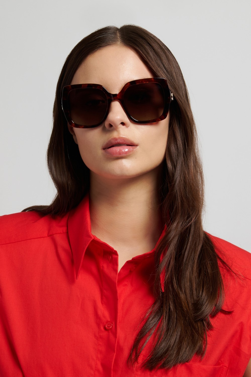 Sunglasses Kate Spade Ks Amaya 2/G 208906 086 HA color havana shape square lenses brown shaded