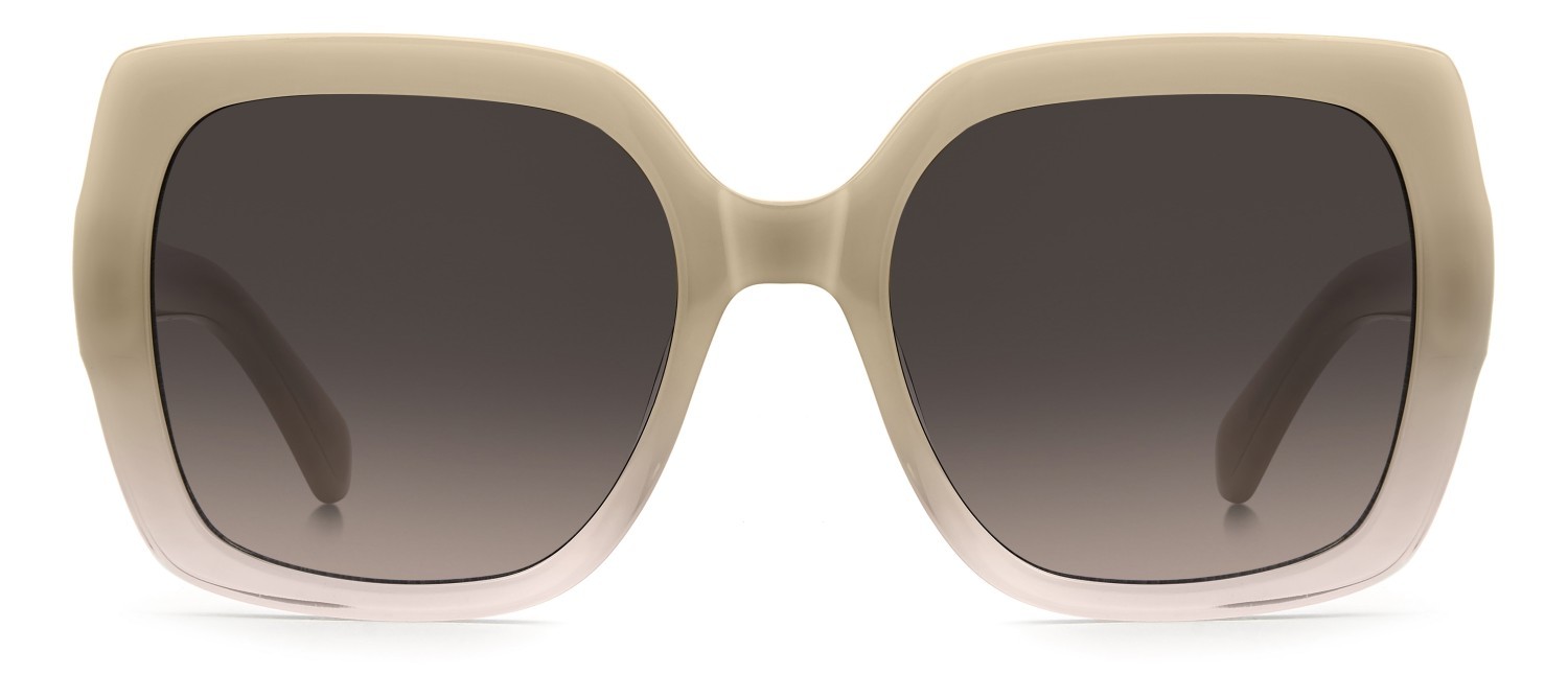 Sunglasses Kate Spade Ks Amaya 2/G 208906 0MY HA color brown shaded beige shape square lenses brown shaded