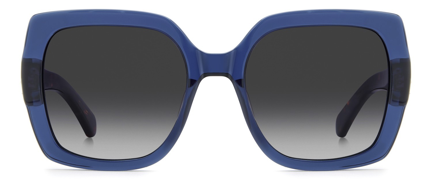 Sunglasses Kate Spade Ks Amaya 2/G 208906 PJP 9O color blue shape square lenses dark grey shaded