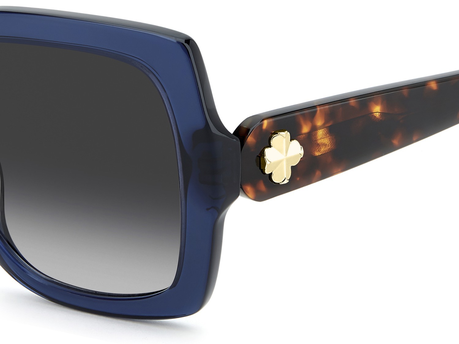 Sunglasses Kate Spade Ks Amaya 2/G 208906 PJP 9O color blue shape square lenses dark grey shaded