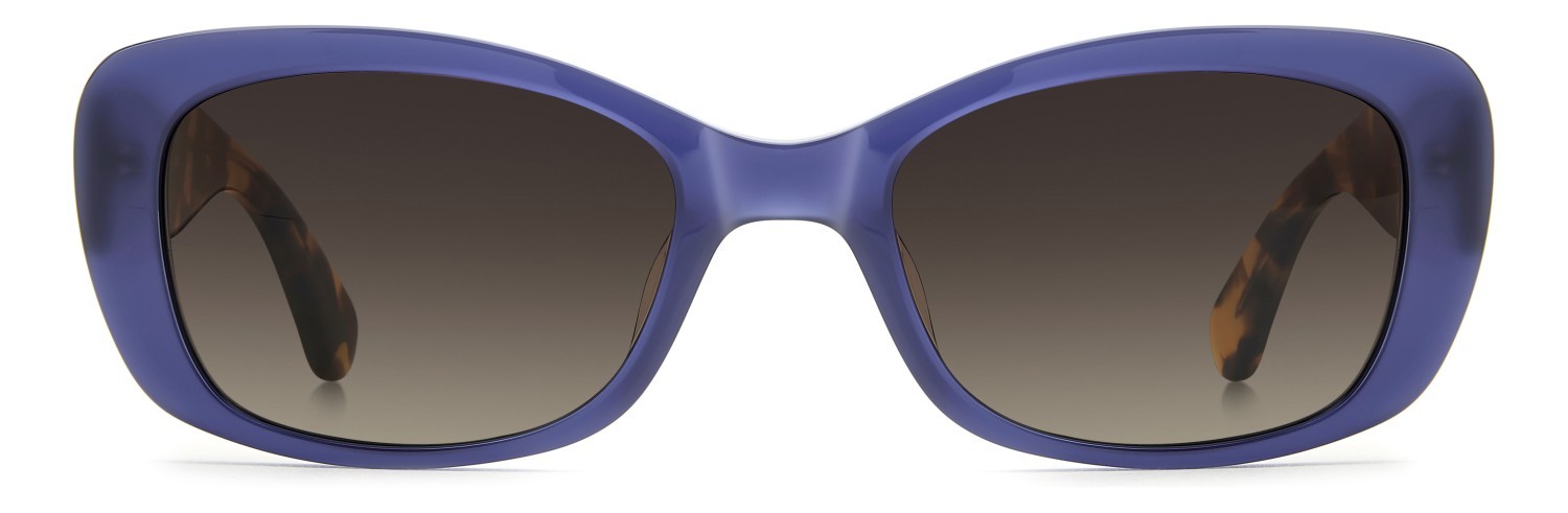 Occhiali da sole Kate Spade Ks Beryl 2/G 208907 PJP HA colore blue forma rettangolare lenti brown shaded