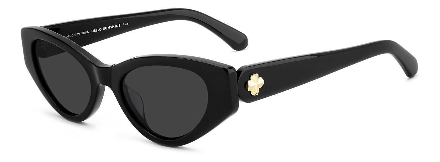 Sunglasses Kate Spade Ks Bria 2/G 208908 807 IR color black shape cat eye lenses grey