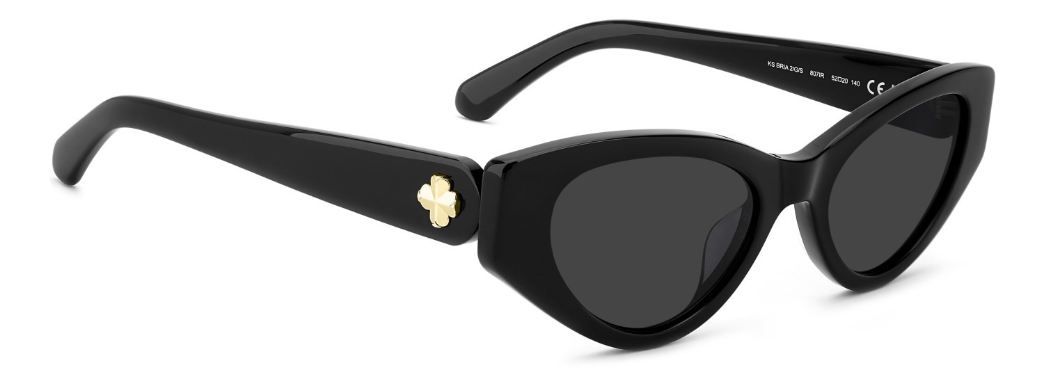 Sunglasses Kate Spade Ks Bria 2/G 208908 807 IR color black shape cat eye lenses grey