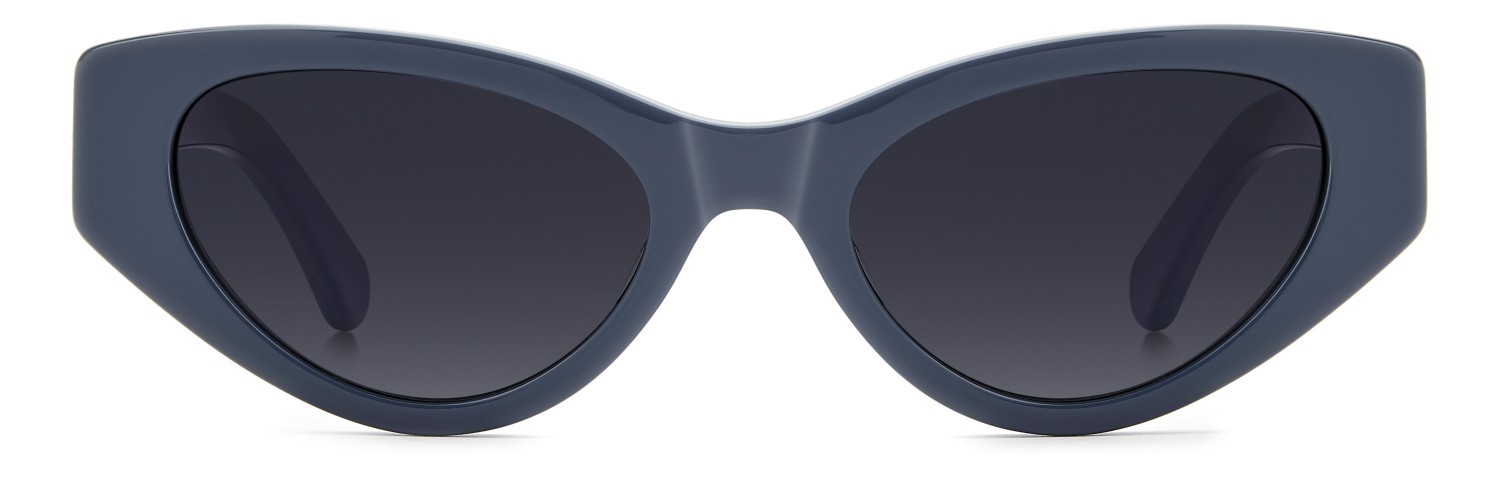 Occhiali da sole Kate Spade Ks Bria 2/G 208908 PJP 9O colore blue forma cat eye lenti dark grey shaded