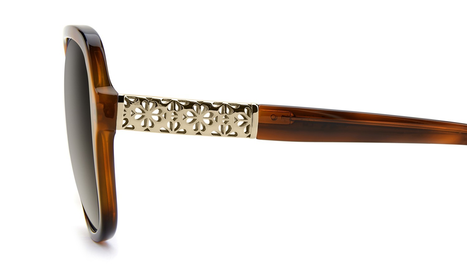 Occhiali da sole Kate Spade Ks Eliza 2/G 208910 086 HA colore havana forma rotondo lenti brown shaded