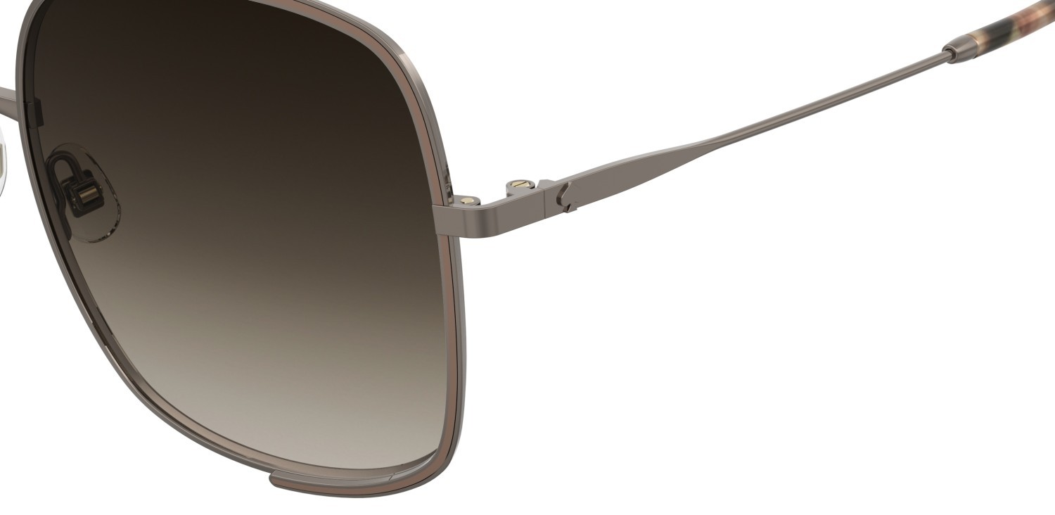 Sonnenbrillen Kate Spade Ks Isla 2/G 208911 09Q HA farbe brown form quadratisch gläser brown shaded
