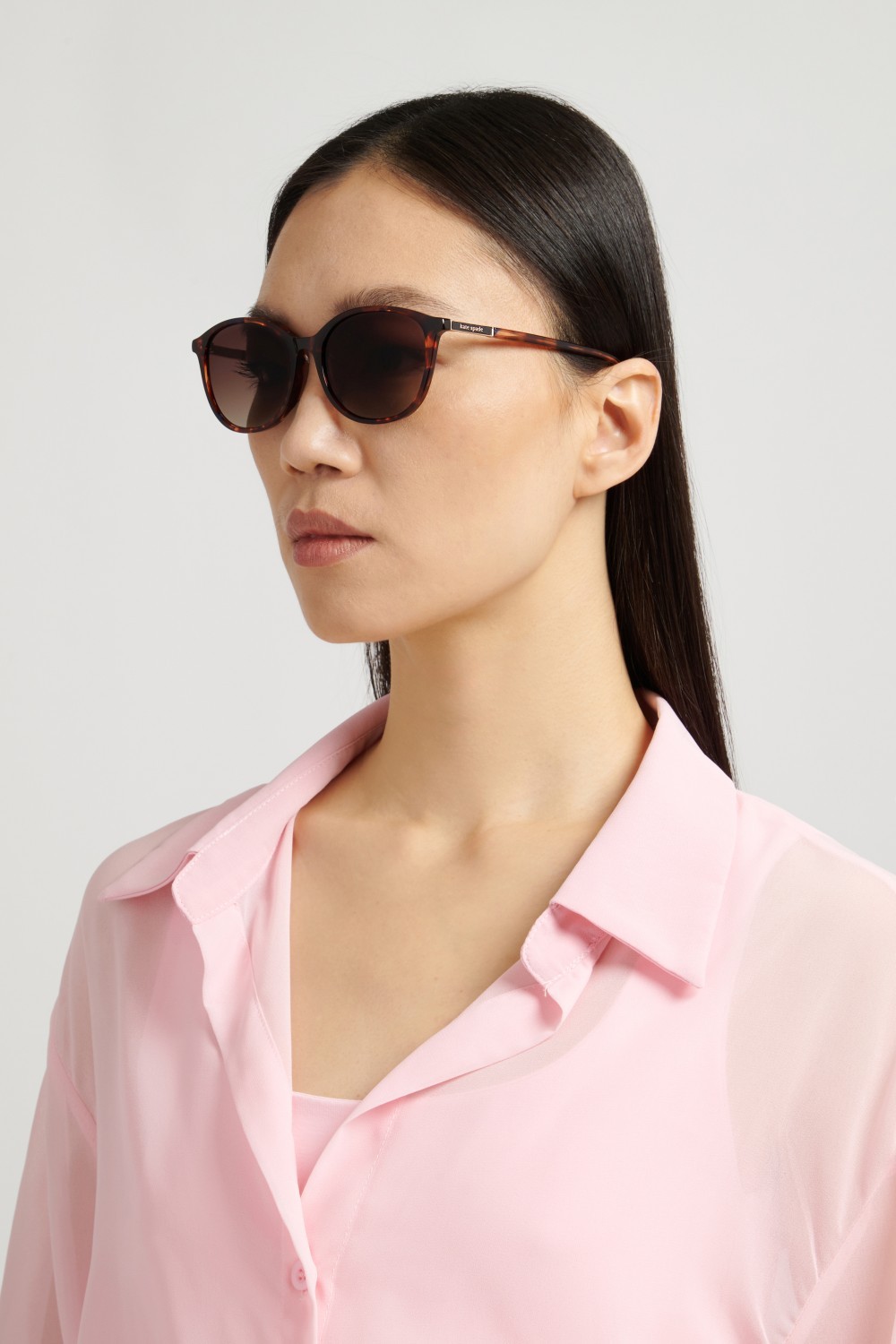 Sonnenbrillen Kate Spade Ks Fara 2/F 208912 086 HA farbe havana form oval gläser brown shaded
