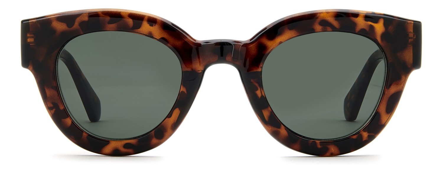 Sunglasses Privé Revaux Pr3002/G 208918 086 QT color havana shape pantos lenses green
