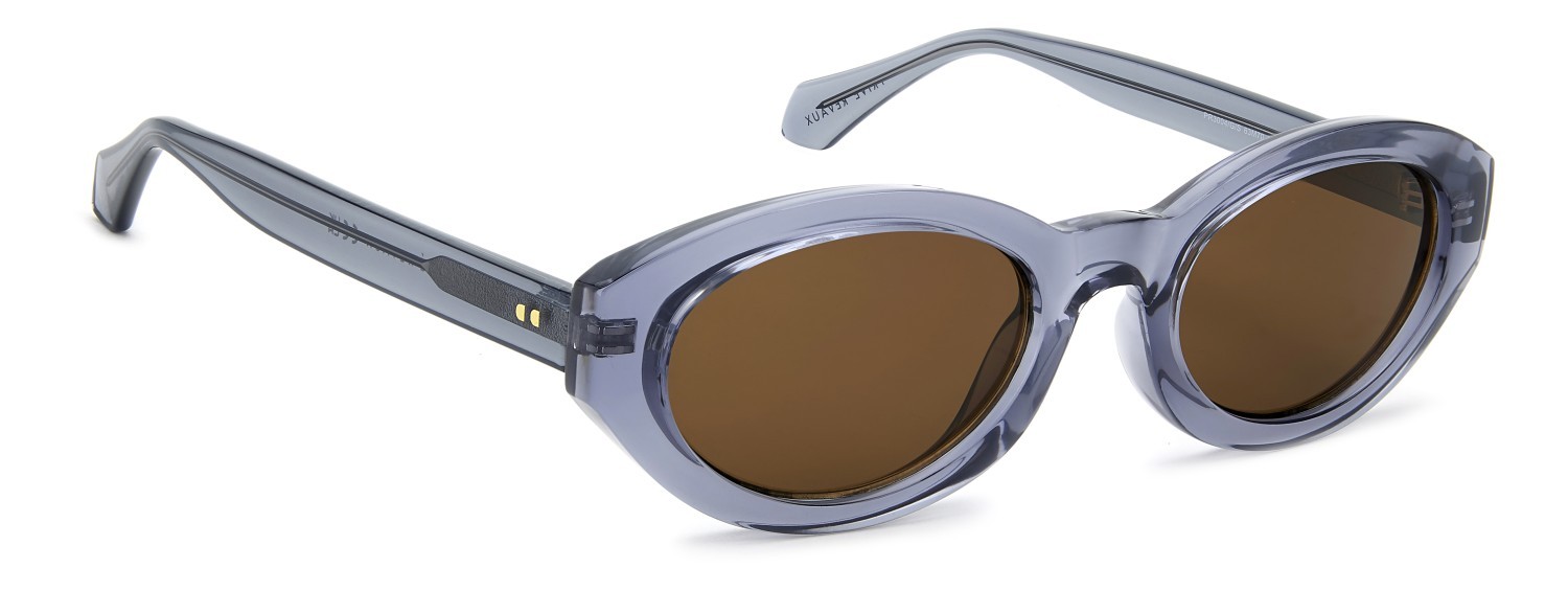 Sunglasses Privé Revaux Pr3004/G 208919 63M 70 color crystal grey shape oval lenses brown