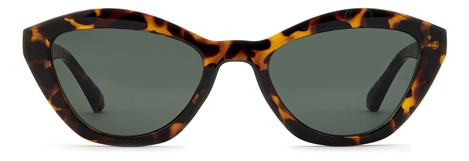 Sunglasses Privé Revaux Pr3003/G 208920 086 QT color havana shape cat eye lenses green