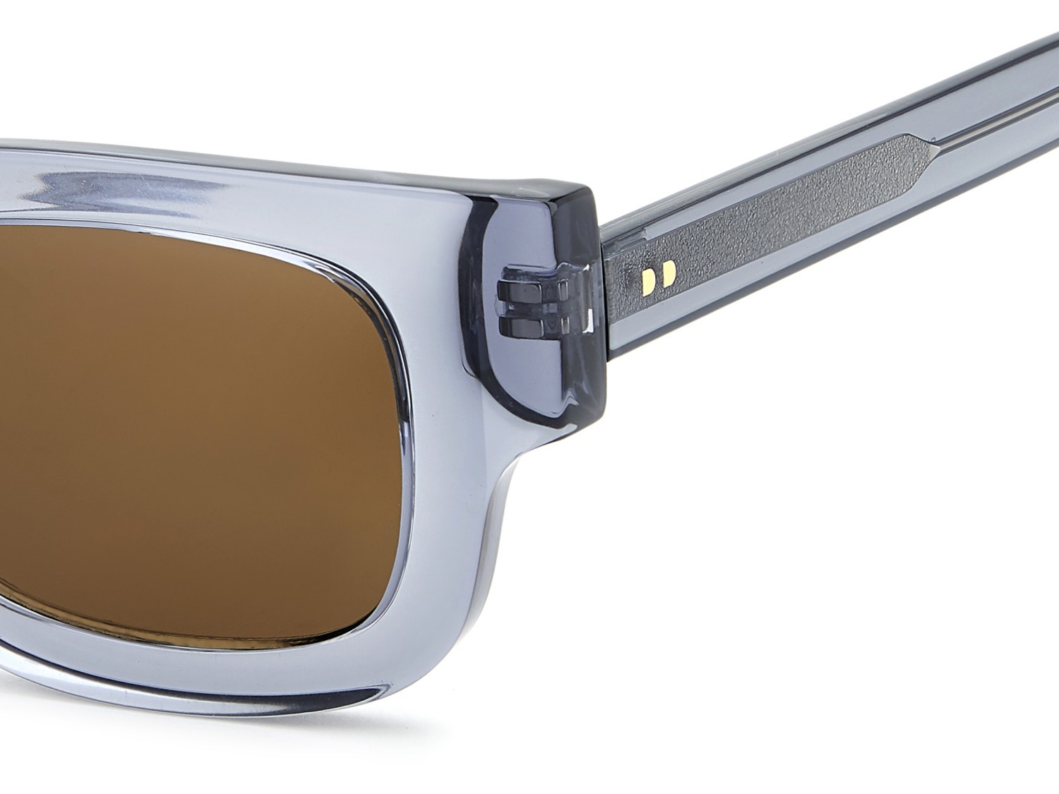 Sunglasses Privé Revaux Pr3006/G 208922 63M 70 color crystal grey shape rectangle lenses brown