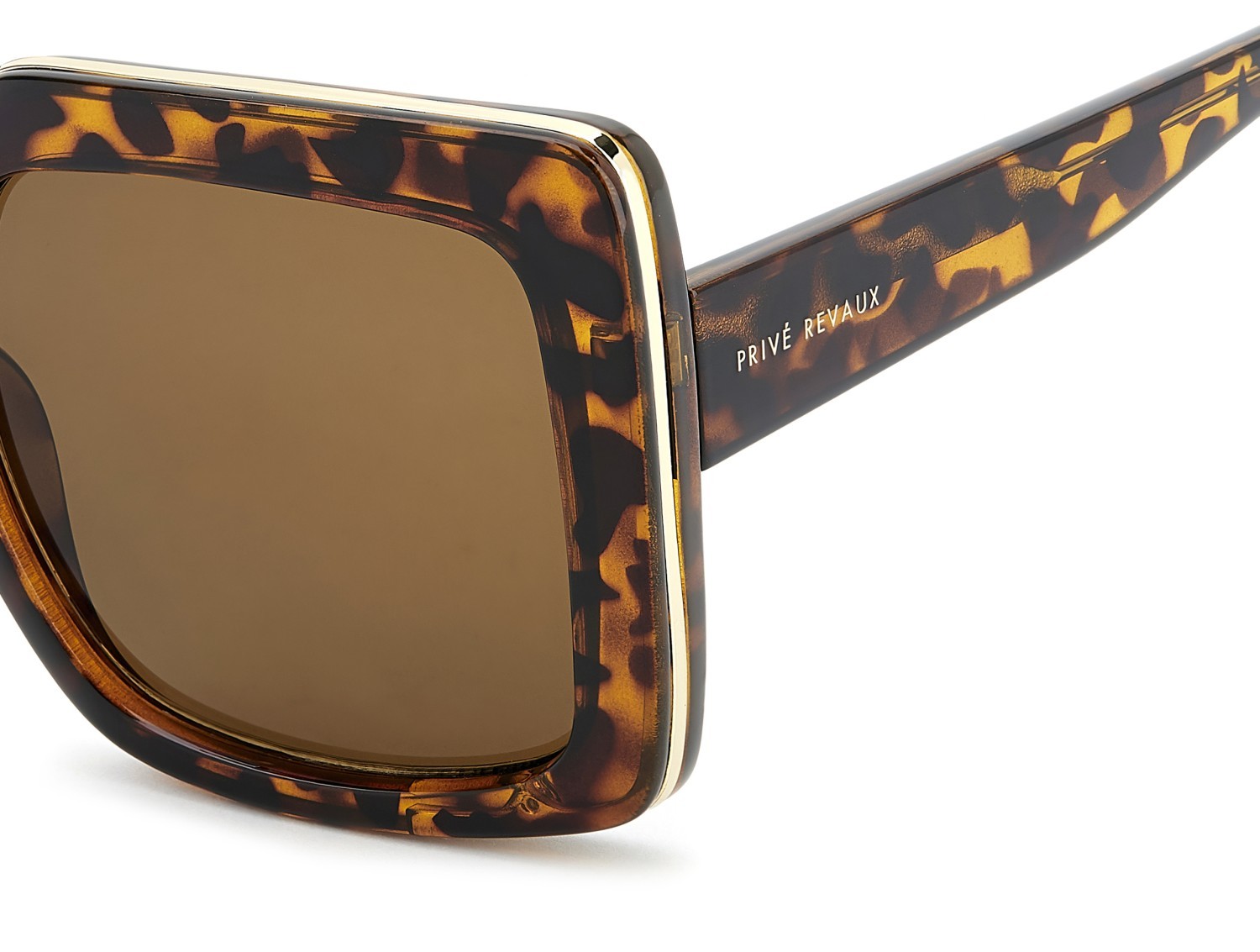 Sunglasses Privé Revaux Pr3001/G 208924 086 70 color havana shape square lenses brown