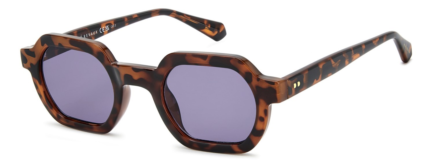 Sunglasses Privé Revaux Pr3008/G 208927 086 UR color havana shape square lenses violet
