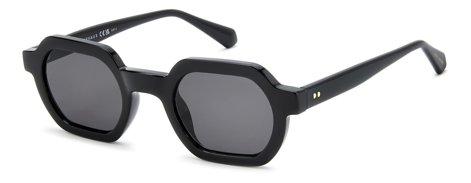 Sunglasses Privé Revaux Pr3008/G 208927 807 IR color black shape square lenses grey