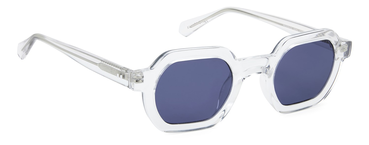 Sunglasses Privé Revaux Pr3008/G 208927 900 KU color crystal shape square lenses blue