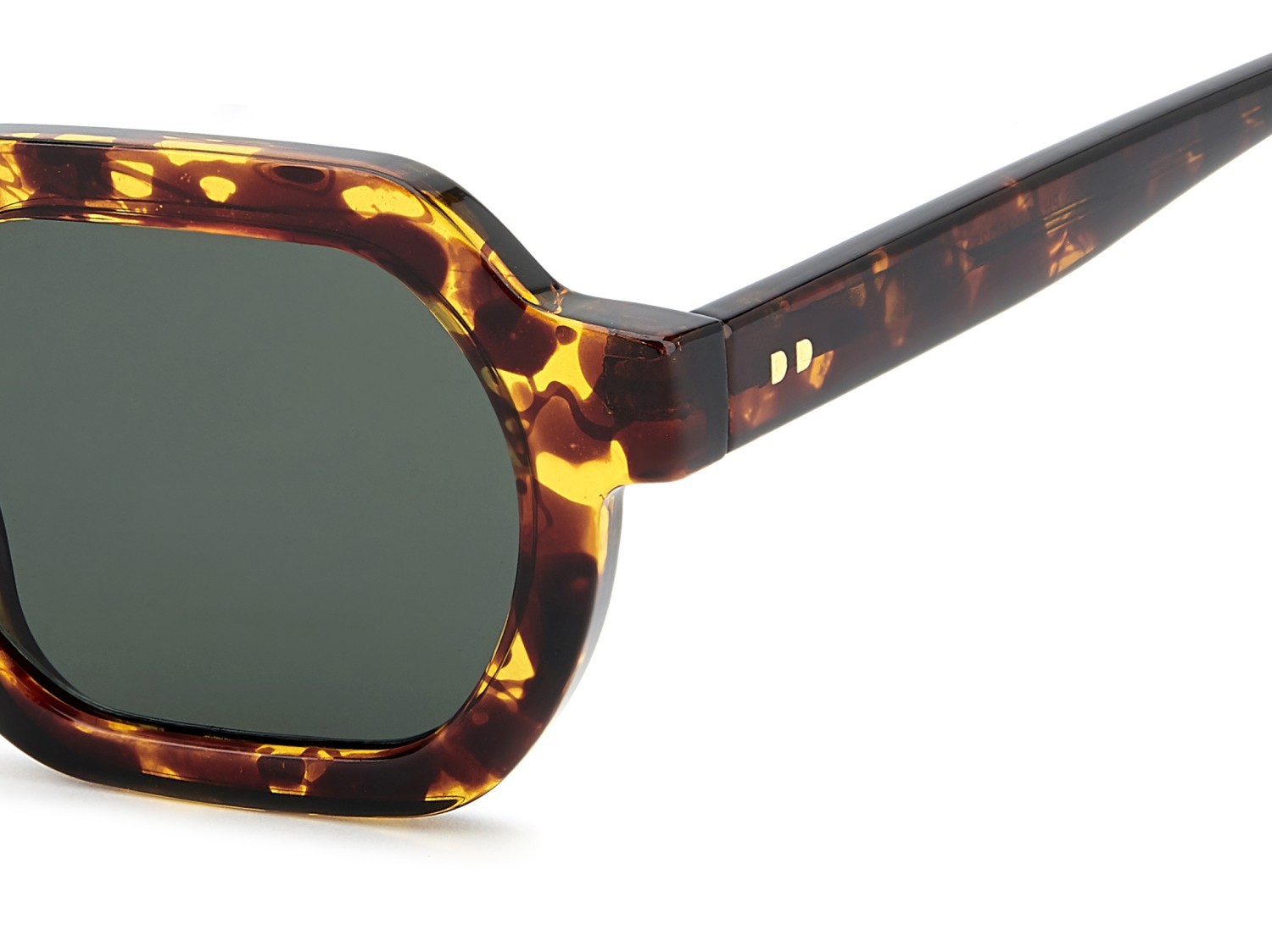 Sunglasses Privé Revaux Pr3008/G 208927 PHW QT color havana green shape square lenses green