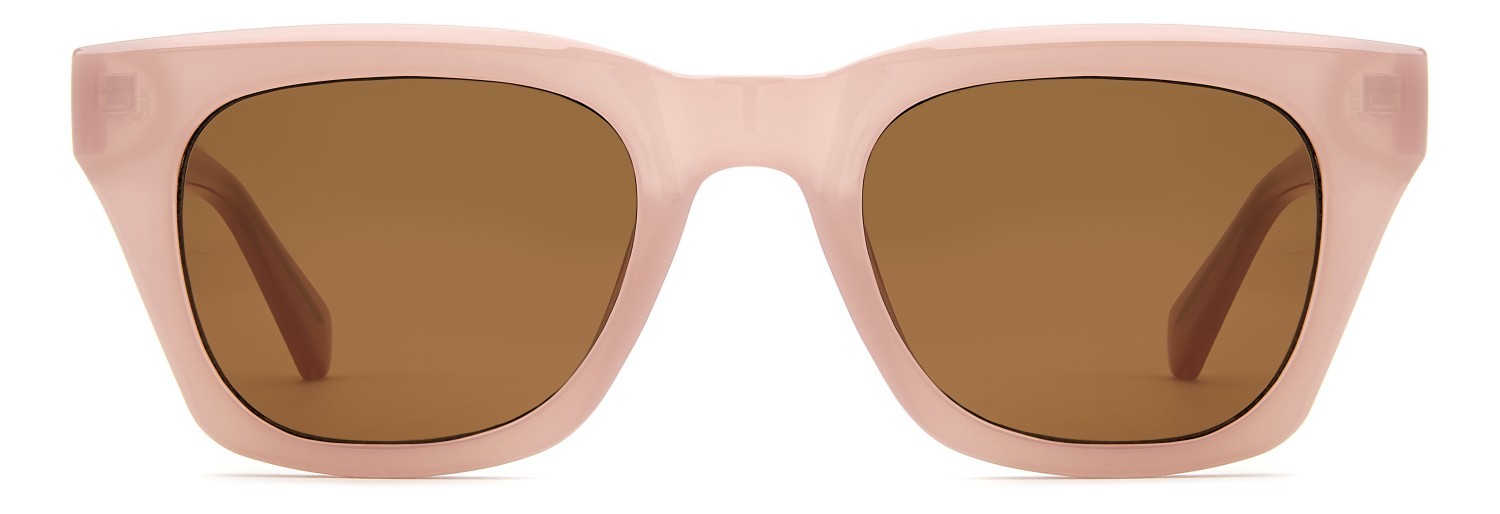 Sunglasses Privé Revaux Pr3009/G 208928 3DV 70 color crystal pink shape rectangle lenses brown