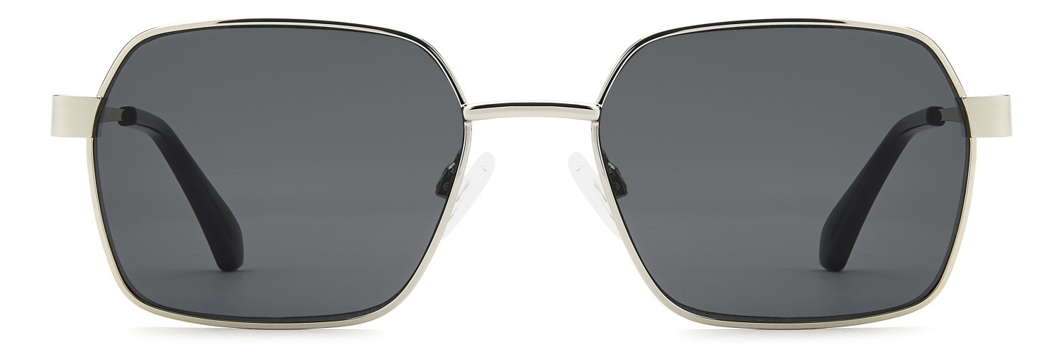 Sunglasses Privé Revaux Pr3010/G 208930 79D IR color silver black shape rectangle lenses grey