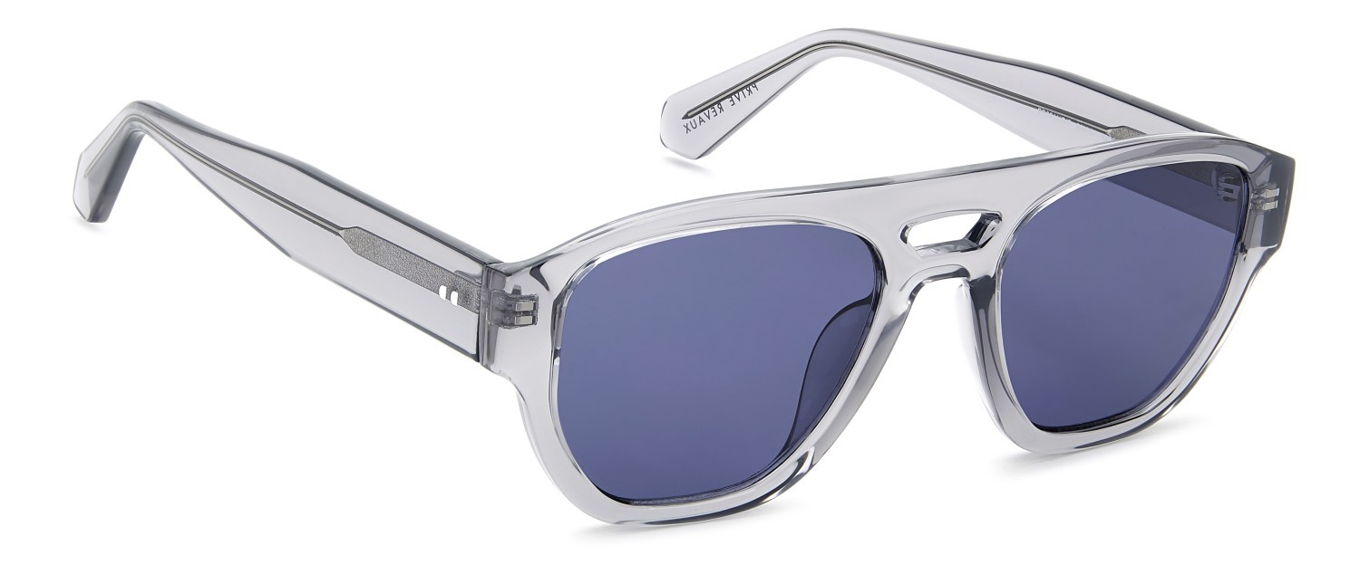 Sunglasses Privé Revaux Pr3011/G 208932 63M KU color crystal grey shape rectangle lenses blue