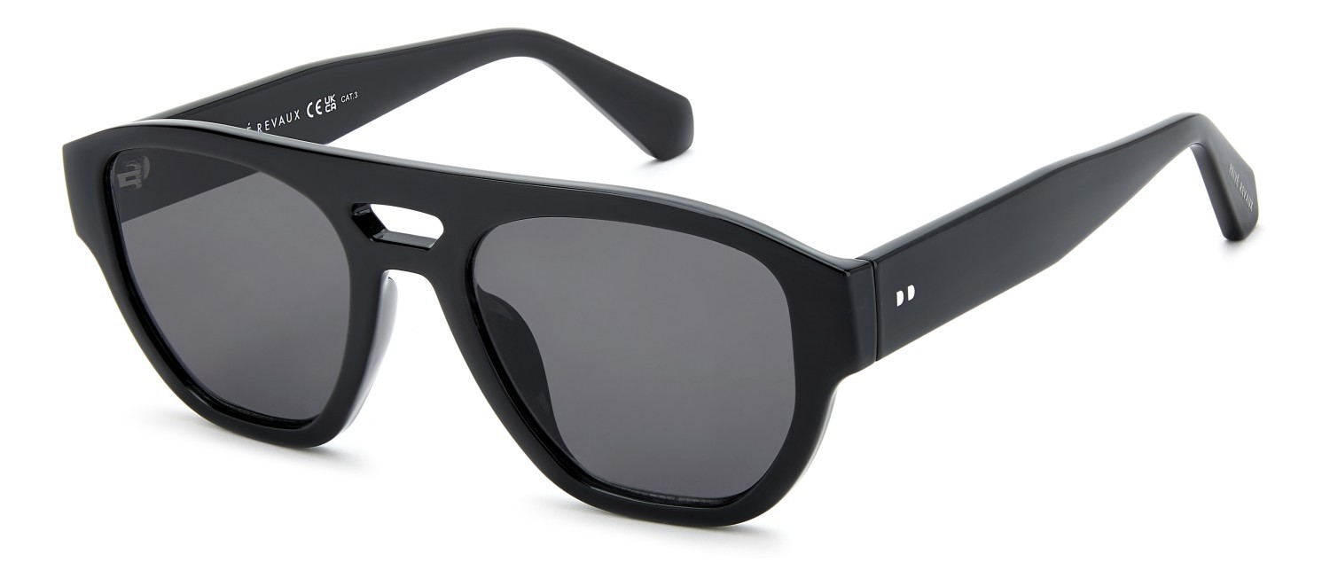 Sunglasses Privé Revaux Pr3011/G 208932 807 IR color black shape rectangle lenses grey