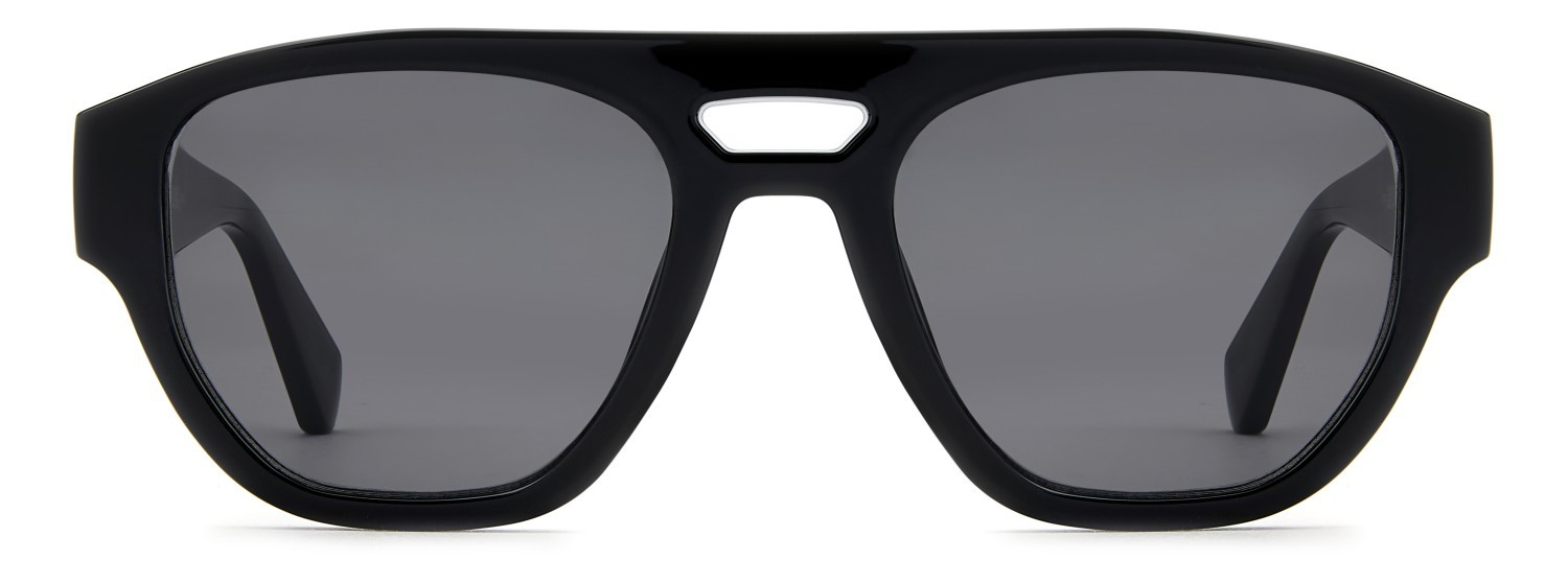 Sunglasses Privé Revaux Pr3011/G 208932 807 IR color black shape rectangle lenses grey