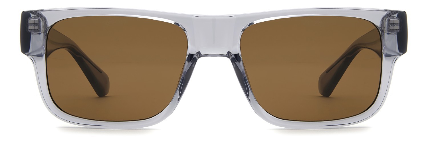 Sunglasses Privé Revaux Pr3013/G 208935 63M 70 color crystal grey shape rectangle lenses brown