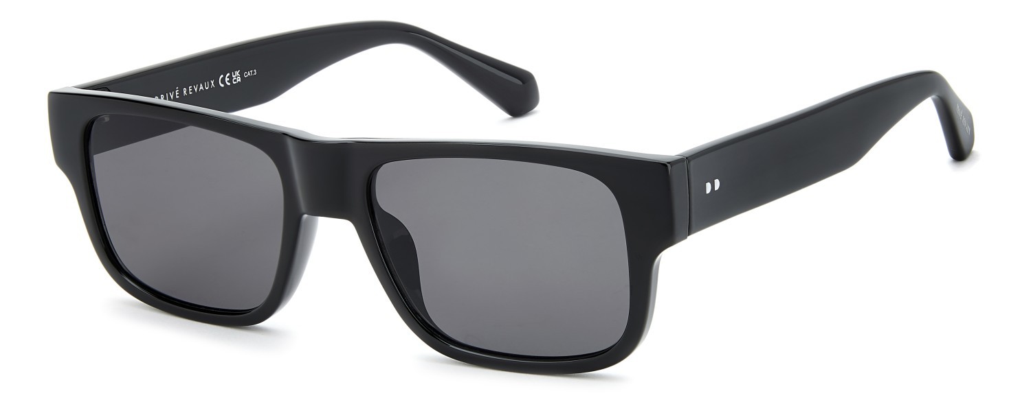Sunglasses Privé Revaux Pr3013/G 208935 807 IR color black shape rectangle lenses grey
