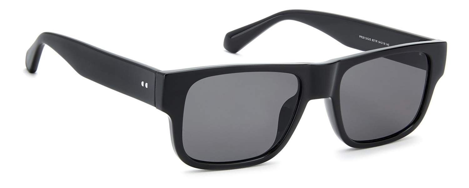 Sunglasses Privé Revaux Pr3013/G 208935 807 IR color black shape rectangle lenses grey