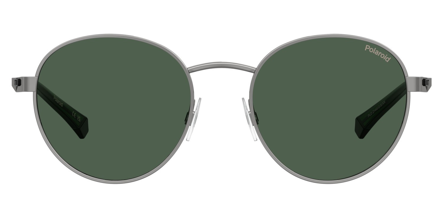 Sonnenbrillen Polaroid Pld 2144/G 209050 6LB UC farbe ruthenium form oval gläser green polarized