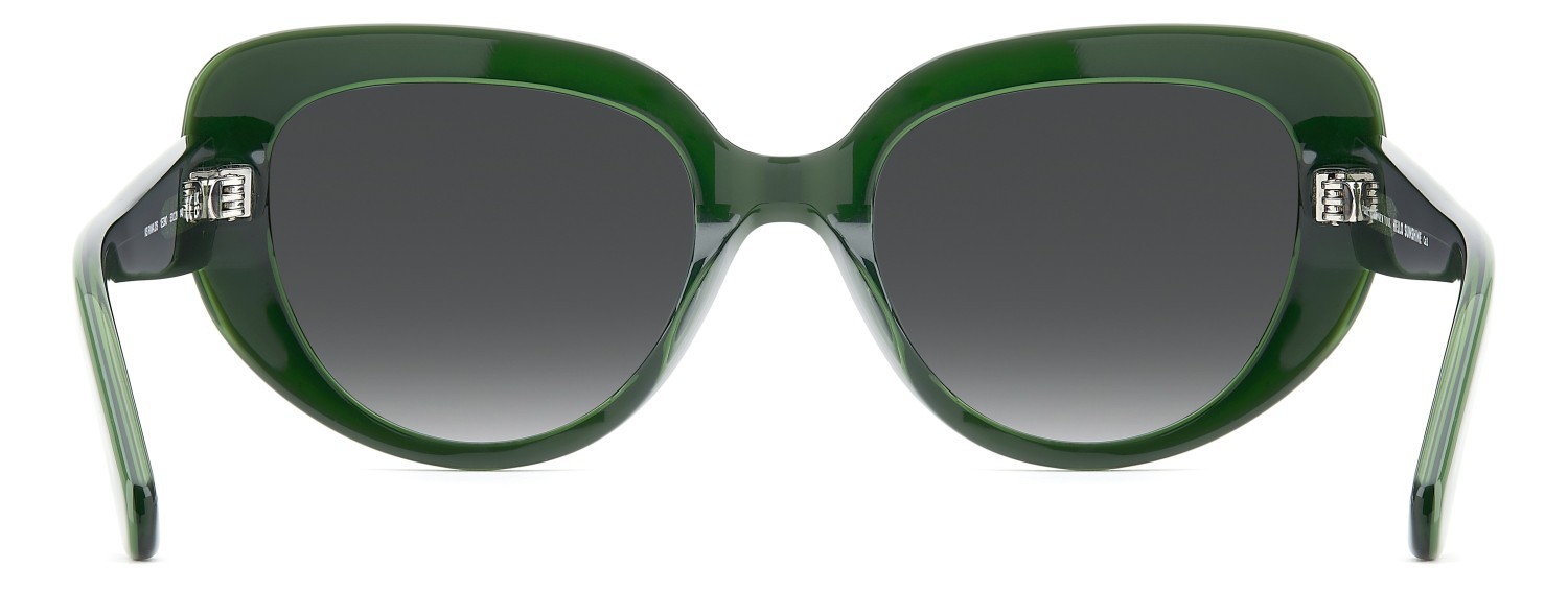 Occhiali da sole Kate Spade Ks Rana 2/S 209322 1ED 9O colore green forma rettangolare lenti grey shaded