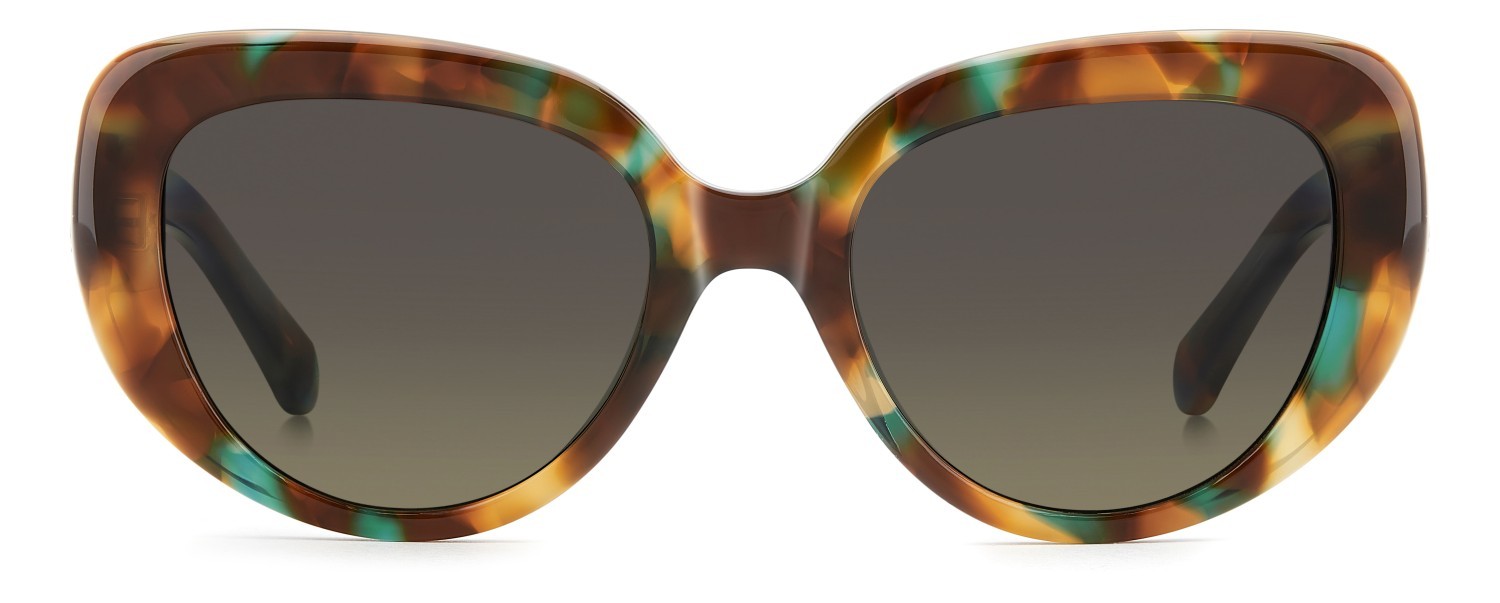Sunglasses Kate Spade Ks Rana 2/S 209322 P6J LB color green turquoise havana shape rectangle lenses green shaded polarized