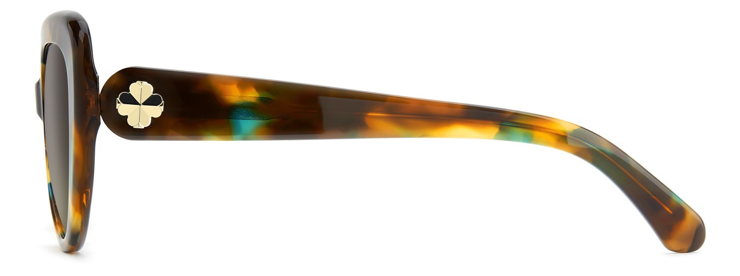 Sunglasses Kate Spade Ks Rana 2/S 209322 P6J LB color green turquoise havana shape rectangle lenses green shaded polarized