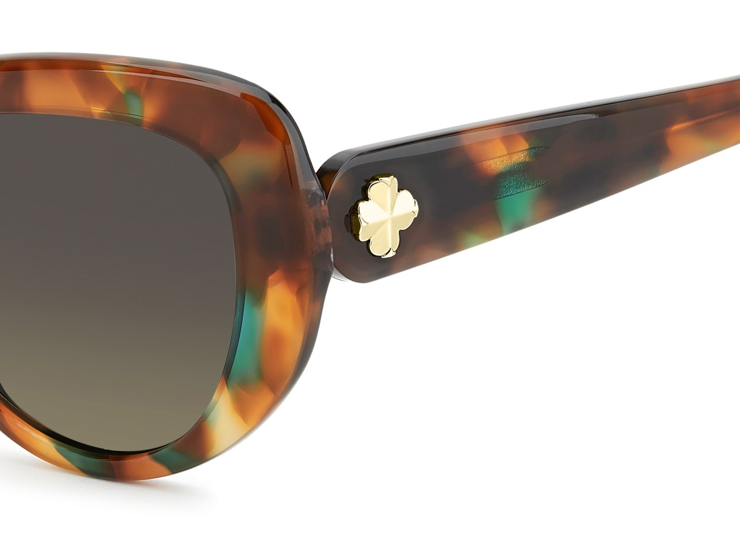 Sunglasses Kate Spade Ks Rana 2/S 209322 P6J LB color green turquoise havana shape rectangle lenses green shaded polarized