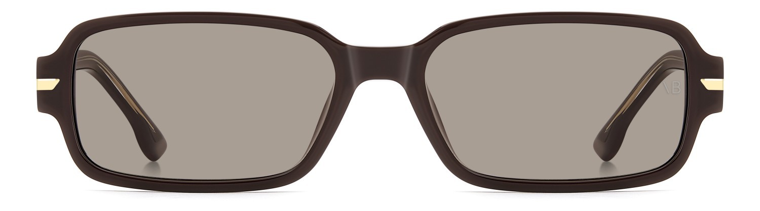 Occhiali da sole Victoria Beckham Vb 1012/S 209699 LHF IR colore burgundy forma rettangolare lenti grey