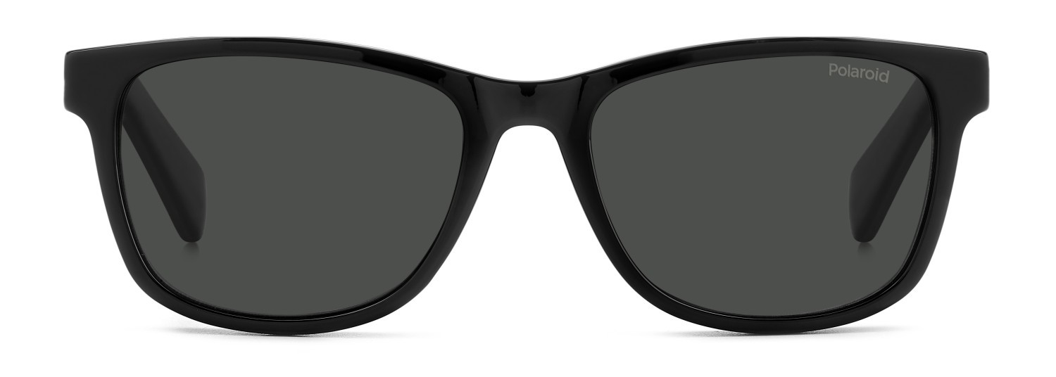 Reading glasses Polaroid Pld 0030/R 310272 807 color black shape rectangle lenses grey polarized