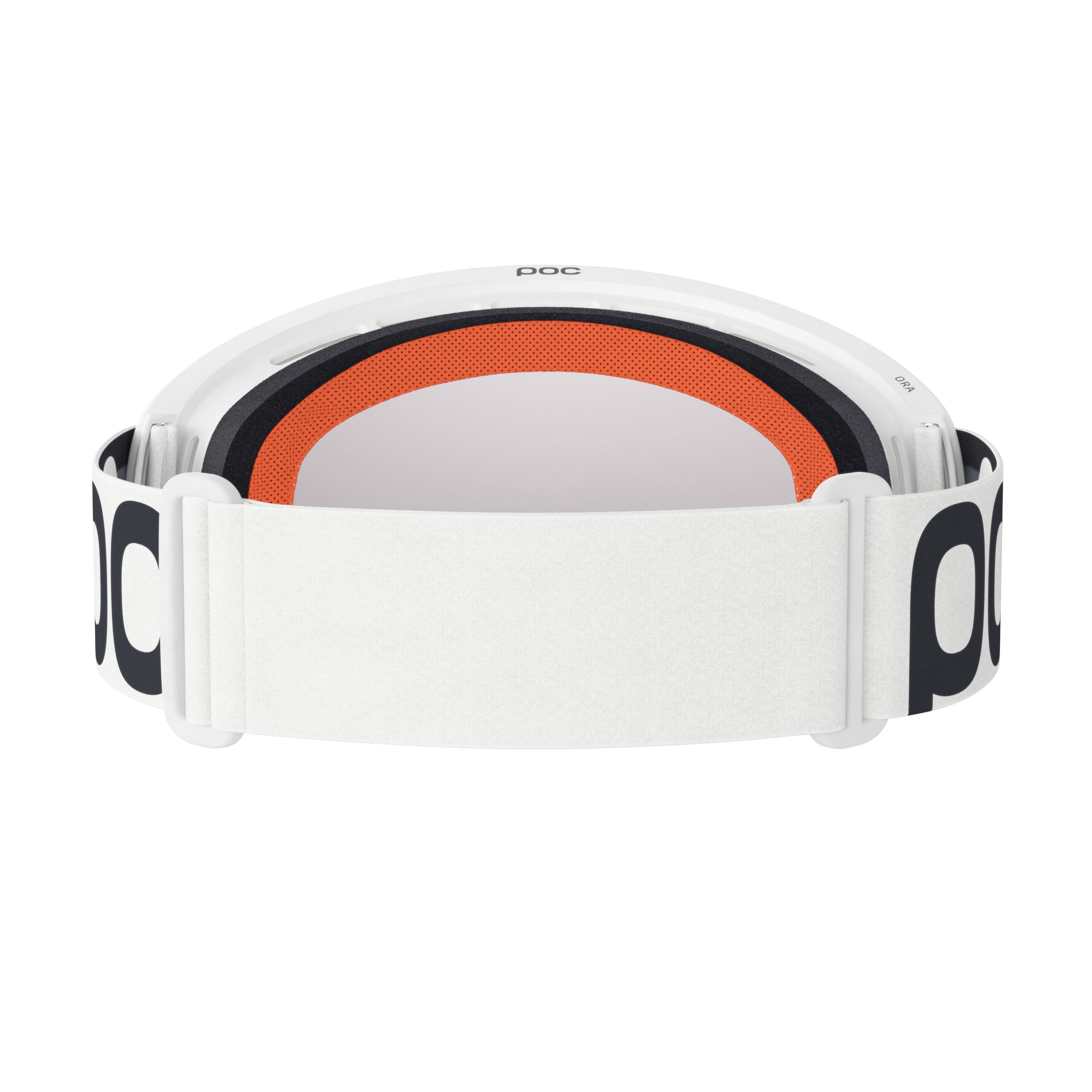 MTB-Masken Poc Ora 40251 9628 farbe hydrogen white clarity universal gläser cloudy grey