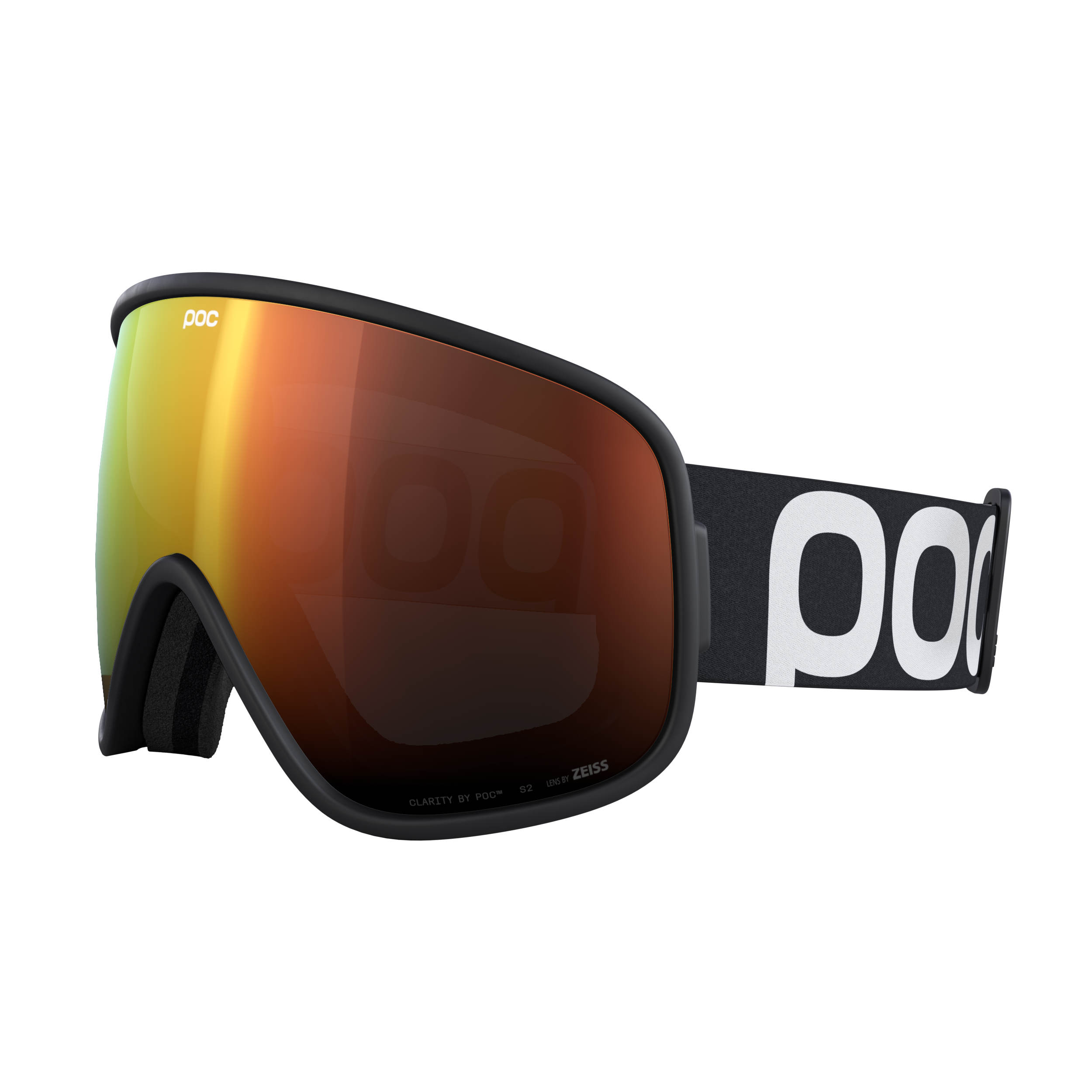 Ski and snowboard goggles Poc Vitrea 40830 8701 color uranium black/partly sunny orange 