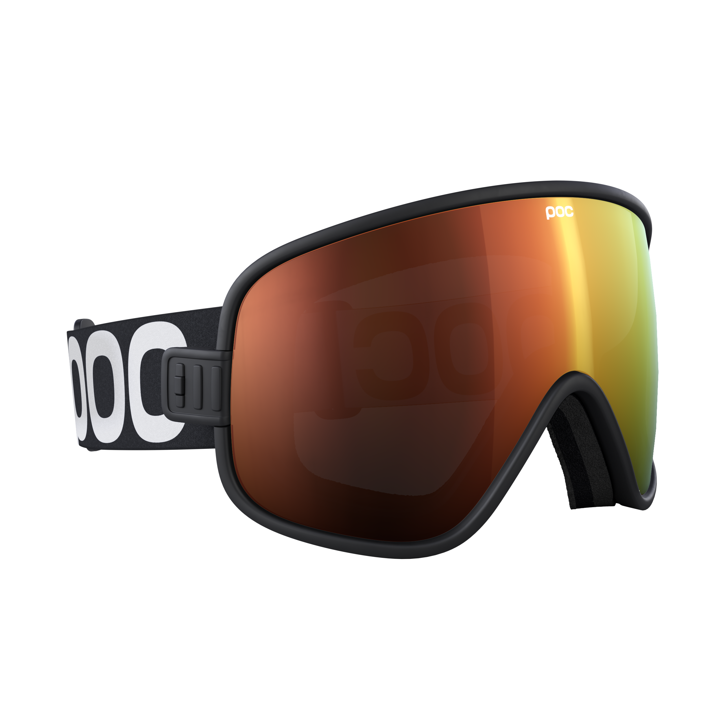 Ski and snowboard goggles Poc Vitrea 40830 8701 color uranium black/partly sunny orange 