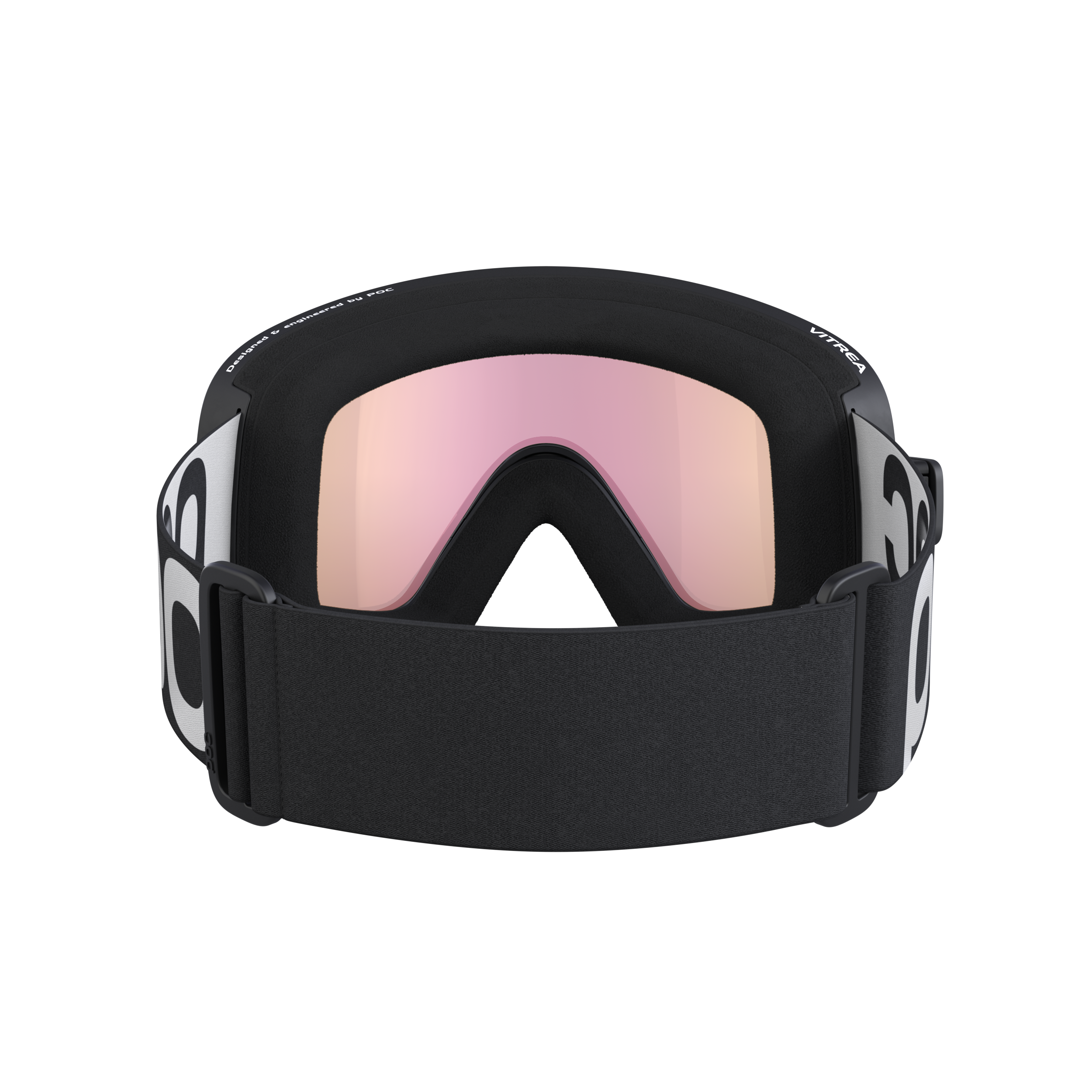 Ski and snowboard goggles Poc Vitrea 40830 8701 color uranium black/partly sunny orange 