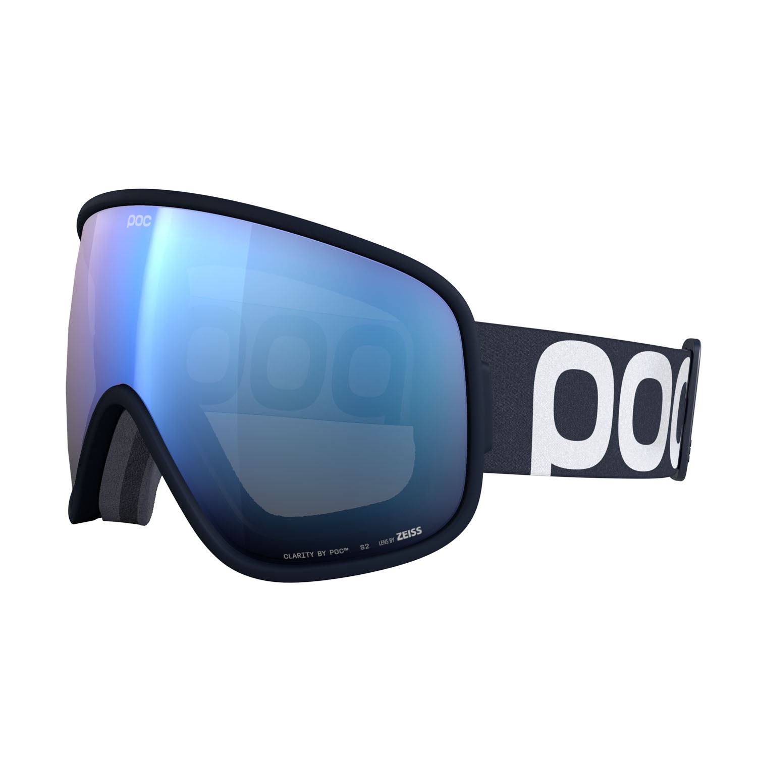 Ski and snowboard goggles Poc Vitrea 40830 9617 color apatite navy lenses partly sunny blue