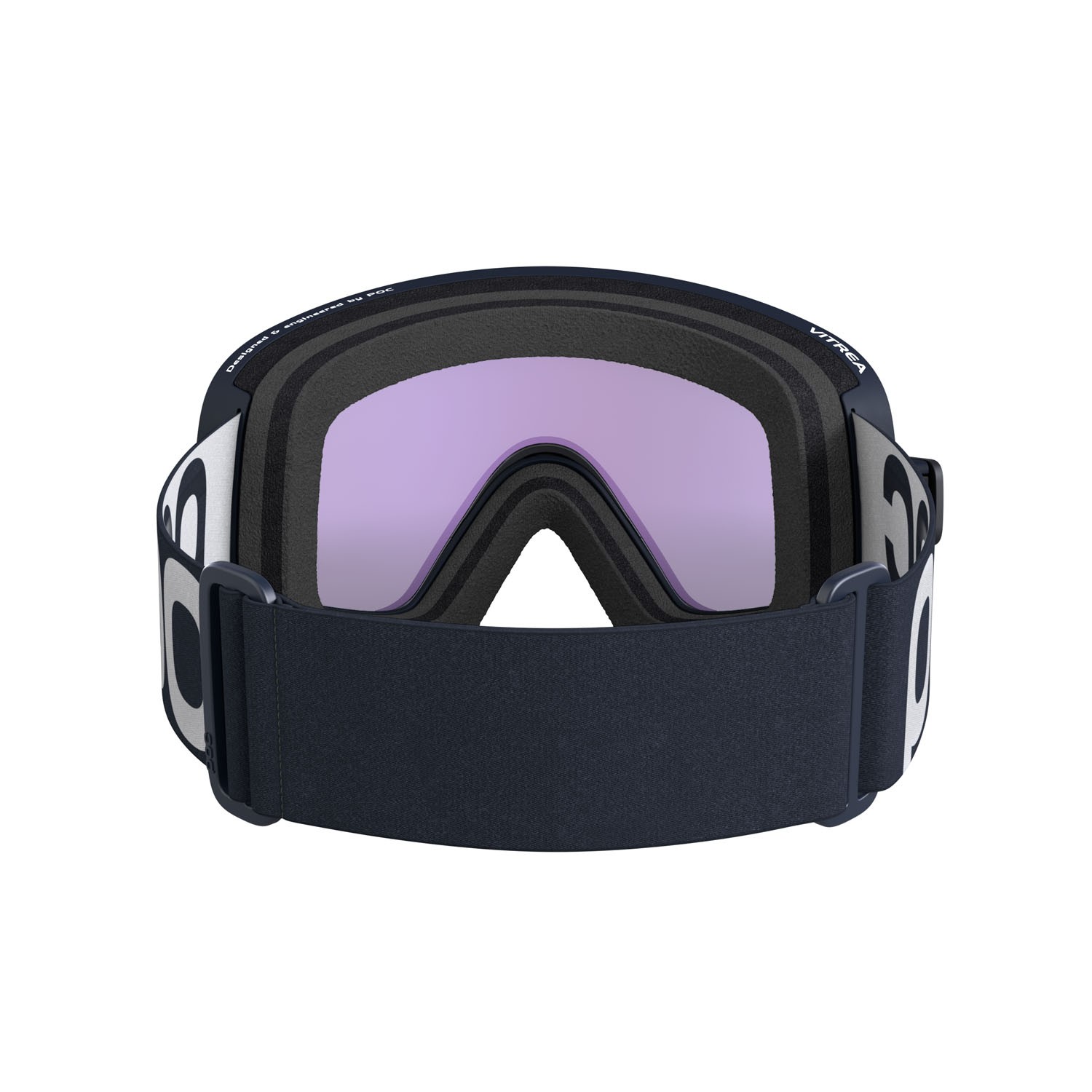 Ski and snowboard goggles Poc Vitrea 40830 9617 color apatite navy lenses partly sunny blue