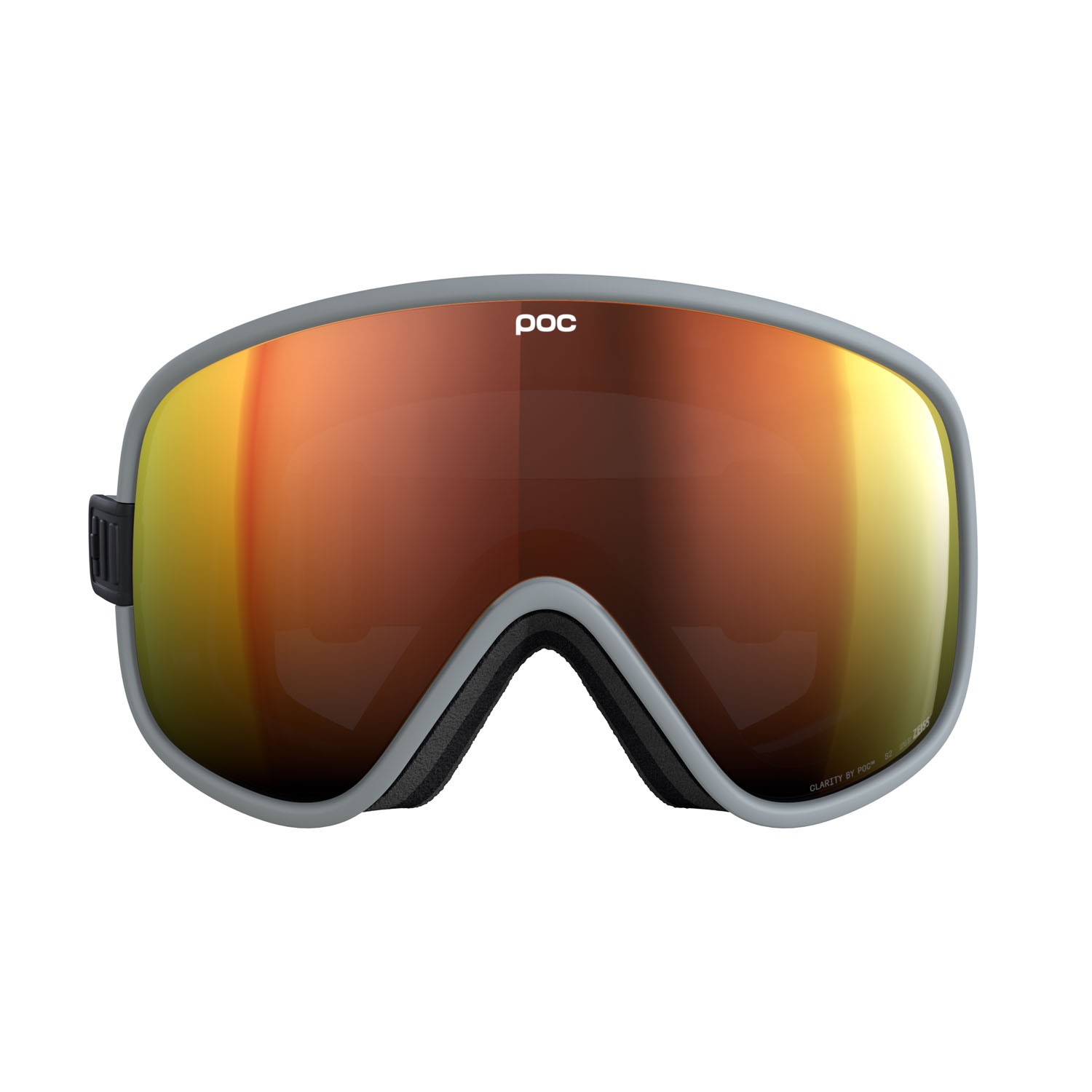 Skibrillen und Snowboard masken Poc Vitrea 40830 9637 farbe granite grey/partly sunny orange 