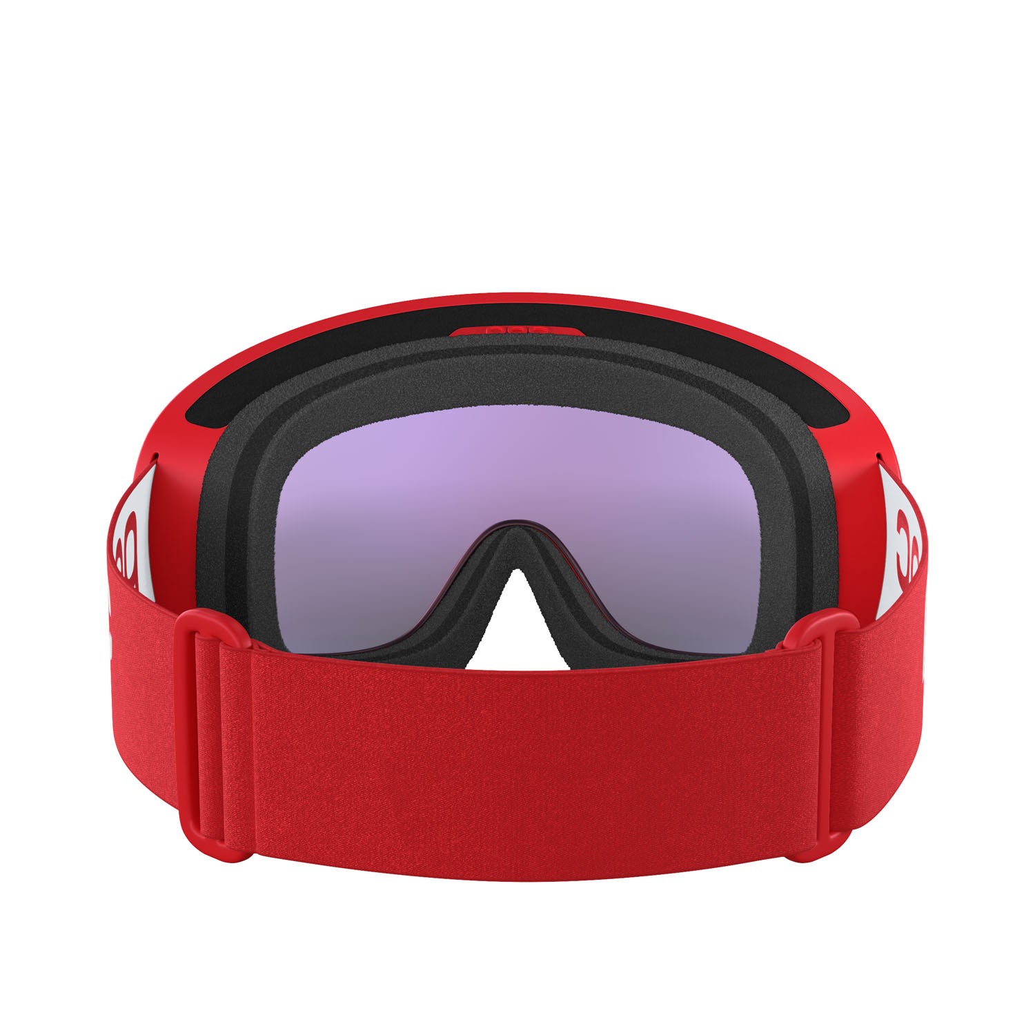 Ski and snowboard goggles Poc Fovea 40840 8707 color prismane red lenses partly sunny blue
