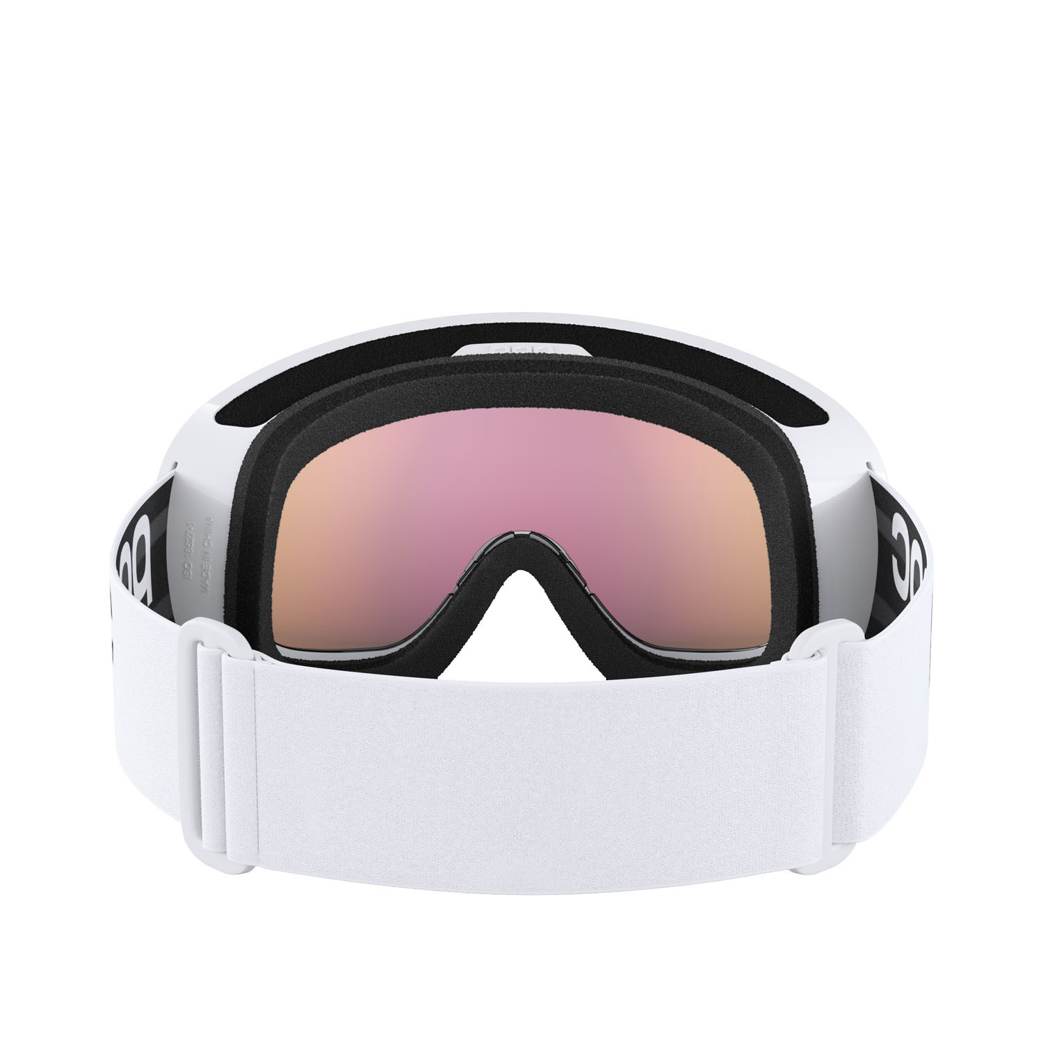 Ski and snowboard goggles Poc Fovea Mid 40842 8703 color hydrogen white lenses partly sunny orange