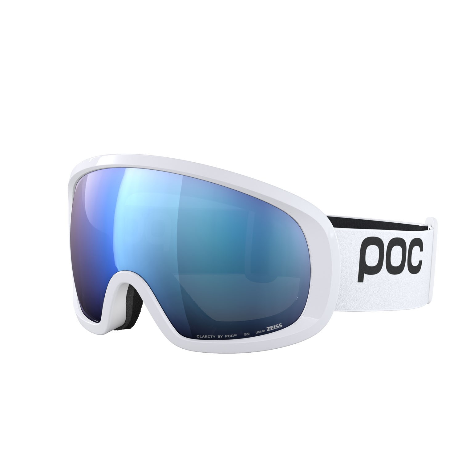 Ski and snowboard goggles Poc Fovea Mid 40842 8704 color hydrogen white lenses partly sunny blue