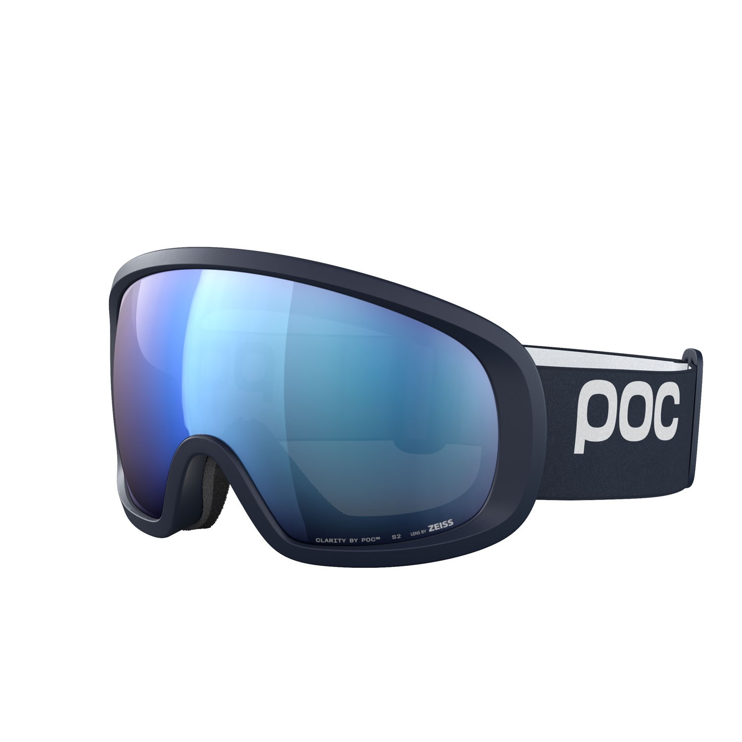 Ski and snowboard goggles Poc Fovea Mid 40842 9617 color apatite navy lenses partly sunny blue